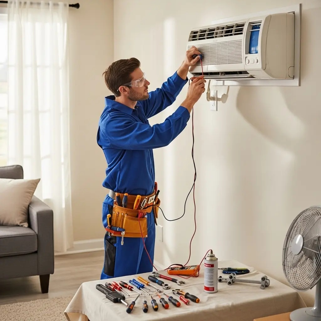 Sarıgöl Warmhaus Warmhaus klima gaz dolumu ve bakım – Enerji verimliliği artırıldı. - Teknik servis örneği